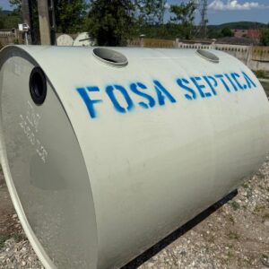 Fosa septică de capacitate mare în aer liber